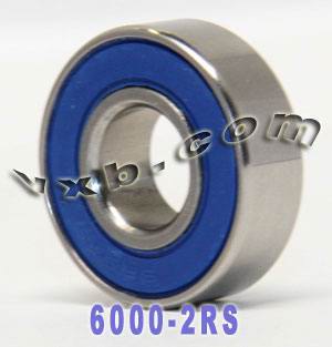 10 Bearing 6000RS 10x26x8 Sealed