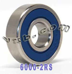 10 Bearing 6000-2RS 10x26x8 Sealed:vxb:Ball Bearings