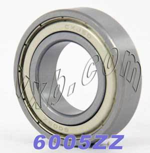 6005ZZ Bearing 25x47x12 Shielded:vxb:Ball Bearing