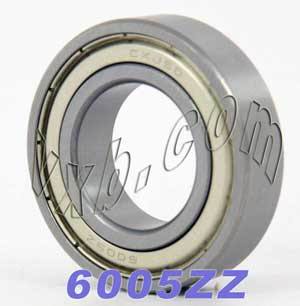 10 Bearing 6005ZZ 25x47x12 Shielded:vxb:Ball Bearing