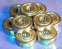 8 Skateboard Bearings 608Z Shielded