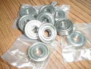 10 Bearing 607ZZ 7x19x6 Shielded:vxb:Ball Bearing