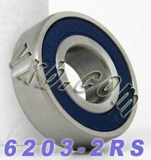 10 Sealed Bearing 6203RS 17x40x12:vxb:Ball Bearing