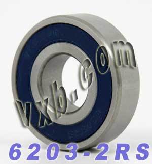 10 Sealed Bearing 6203RS 17x40x12:vxb:Bearings