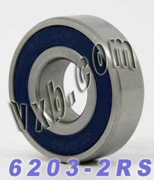 20 Electric Motor Bearing 6203-2RS Sealed:vxb:Ball Bearing