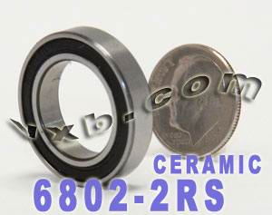 10 Bearing 6802-2RS 15x24x5 Sealed