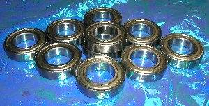 10 Bearing 6904ZZ 20x37x9 Shielded:vxb:Ball Bearing