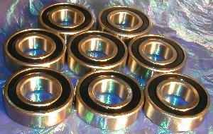 8 Bearing 6205-2RS 25x52x15 Sealed