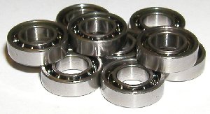 10 Bearing SMR62 2x6x2.5 Stainless:Open:vxb:Ball Bearing