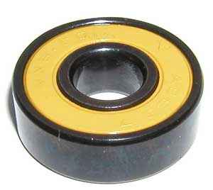 80 608-2RS ABEC-7 Black Skateboard/Inline Skate/Rollerblade/Hockey Bearing:vxb:Ball Bearing