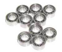 10 Bearing R133 3/32"x3/16"x1/16":Open