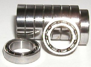 10 Bearing SMR52 2x5x2 Stainless:Open:vxb:Ball Bearing