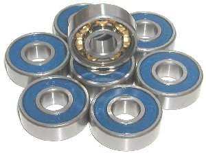 800 ABEC-7 Skateboard/in-line/Skate Bearing:Bronze Cage:Sealed