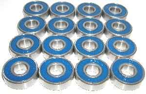 16 ABEC-7 inline Skate Sealed Bearing:Bronze Cage:vxb:Bearing