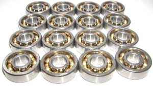 16 ABEC-7 inline Skate Bearing:Bronze Cage:Open