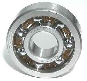 8 ABEC-7 Skateboard Bearings:Nylon Cage:Open