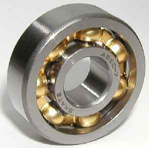 100 ABEC-7 Skate Bearing:Bronze Cage:Open