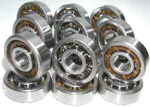 100 ABEC-7 Skate Bearing:Nylon Cage:Open