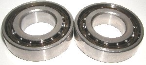 2 Bearing 7202B 15x35x11 Angular Contact:vxb:Ball Bearings