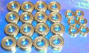 Bearing Set (22) Tamiya TA01 Chassis