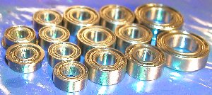 Kyosho Ultima Complete Bearing Set:vxb:Ball Bearings