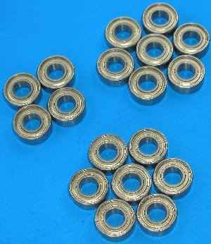 18 Bearing Tamiya Wild Willy-2:vxb:Ball Bearings