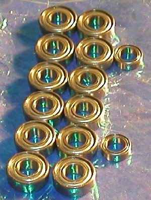 Bearing Set Tamiya M03/M04/FF02:vxb:Ball Bearings