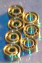 Set 7 Shielded  Bearing Kyosho Mini-Z Miniz:vxb:Ball Bearings