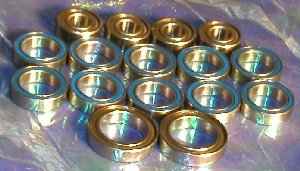 Mugen MTX-2 Bearing Set:vxb:Ball Bearings