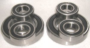 6 Bearing POLARIS Trail Blazer 250 ATV Bearing ATV:vxb:Ball Bearings