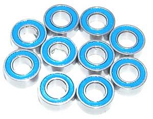 10 Bearing 3x6 Sealed 3x6x2.5:vxb:Ball Bearings