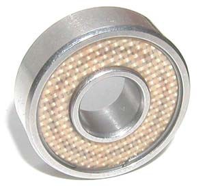 608-2TS Ceramic Skate Bearing 8x22x7 Teflon Sealed:vxb:Ball Bearings