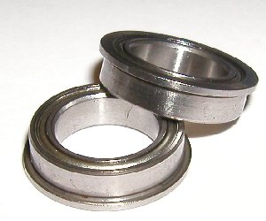 10 Flanged Bearing F608 8x22x7 Open:vxb:Ball Bearings