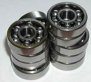 10 Bearing R4A 1/4"x3/4"x7/32" Open