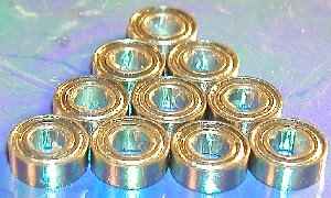 10 Bearing 4x8 Shielded 4x8x3