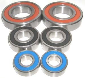 Yamaha Blaster Front/Rear Bearing Set:vxb:Ball Bearings