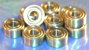 10 Bearing R2-5ZZ 1/8